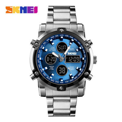 

SKMEI Fashion Multifunction Mens Wrist Watch 30m Waterproof Digital Watch With Week Date Stopwatch Alarm Clock