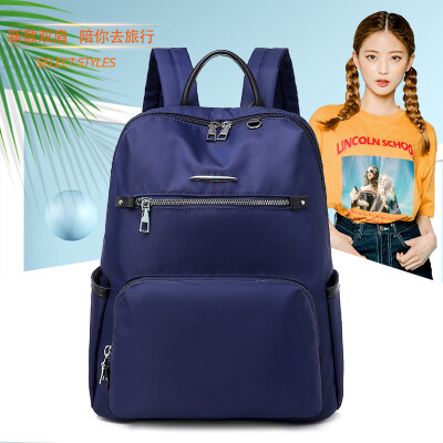 

Backpack female new fashion wild large capacity travel bag casual student bag computer backpack trend