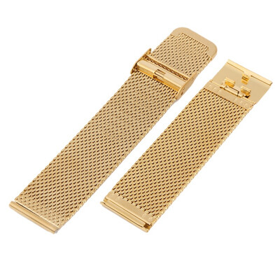 

18mm 20mm 22mm 24mm Stainless Steel Watchband Universal Metal Watch Band Strap Bracelet Mesh Belt