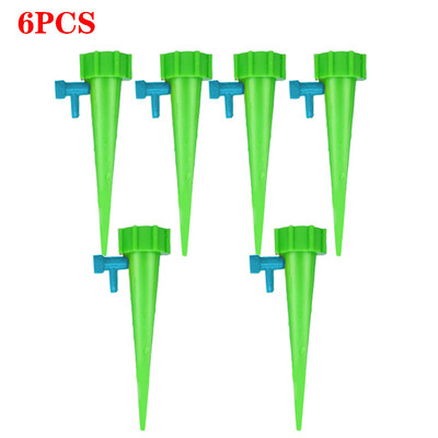 

Siaonvr 6Pcs Plant Water Dispenser Automatic Watering Adjustable Drip Irrigation Device