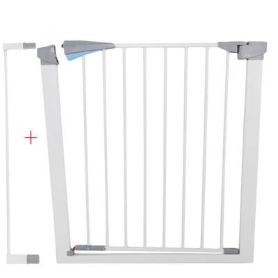 

Ktaxon Baby Safety Gate Door Walk Through Child Toddler Pet Metal Easy Locking System with 28" Extension Door