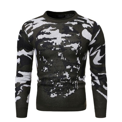 

Toponeto Halloween Mens Autumn Winter Casual Long Sleeve Pullover Knitted Sweater Top