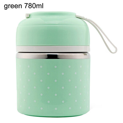 

7801230ml Portable Thermal Lunch Box Leak-proof Bento Picnic Food Container
