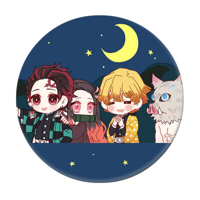 

zhongjiany Anime Demon Slayer Kimetsu no Yaiba Kamado Tanjirou Pin Button Brooch Badge