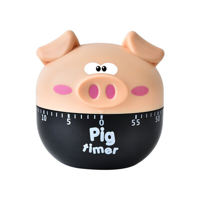

Gobestart Kitchen Cooking Countdown 60 Mins SteelPlastic Mechanical Timer Alarm