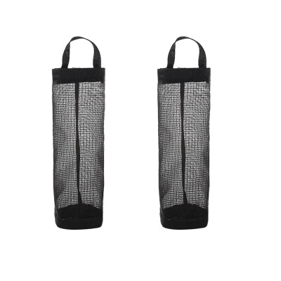 

Gobestart Plastic Bag Holder 2 Packs Mesh Hanging Storage Dispensers