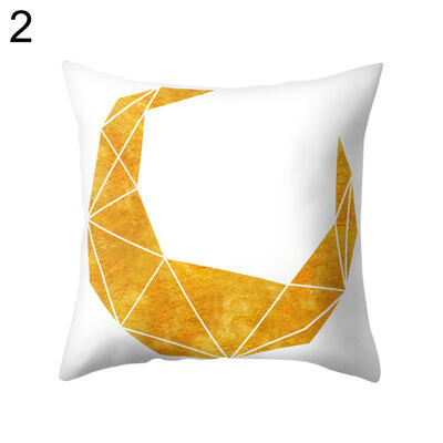 

Heart Triangle Geometric Pattern Pillow Case Cushion Cover Sofa Car Cafe Decor