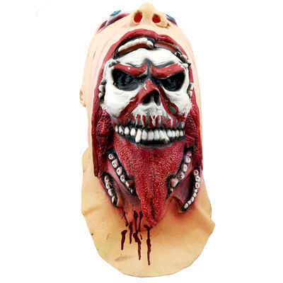 

New Hot Zombie Costume Halloween Party Mask Horror Latex Mask Festive Party Supplies Halloween Dress Up Props