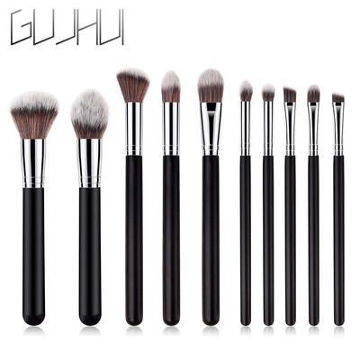 

〖Follure〗Foundation Cosmetic Eyebrow Eyeshadow Brush Makeup Brush Sets Tools 10PCS