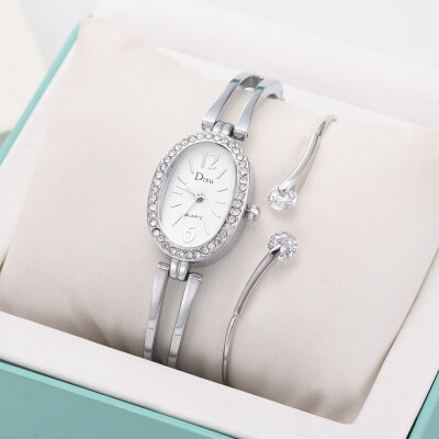 

RM Light Luxury Lady Temperament Watch Bracelet Set Chain Watch Birthday Gift