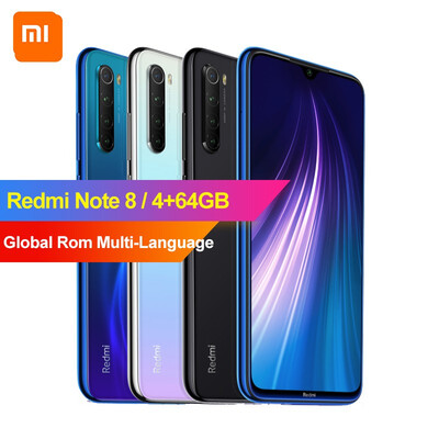 

CN version Xiaomi Note-8 4GB ram 64GB rom mobile phone Note 8 Snapdragon 665 Fast charge 4000mAh 48MP battery smartphone