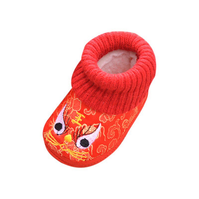 

Baby Girl Boy Breathable Cartoon Embroidery Shoes Casual Sneakers Toddler Soft Soled First Walkers Baby Shoes Winter