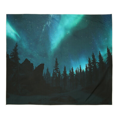 

Warm Starry Sky Scenery Digital Printing Wall Polyester Tapestry Living Room Decoration Home Decor