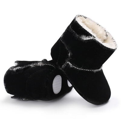

Newborn Baby Boys Girls Boots Snow Boot Infant Toddler Shoes First Walker Winter keep Warm Booties Booty Crib Babe Soft Sole