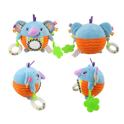 

Tailored Plush Animal Toy Wind Chime Spiral Bed Cart Accessories Children Baby Car Pendan