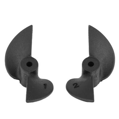 

Greensen 1pair Remote Control Ship Parts 2 Blades CW CCW Nylon RC Boat Propellers Set for 2mm Shaft