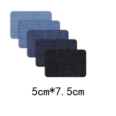 

25PCS Denim Patches DIY Iron On Denim Elbow Patches Repair Pants For Jean Clothing&Jean Pants Apparel Sewing Fabric