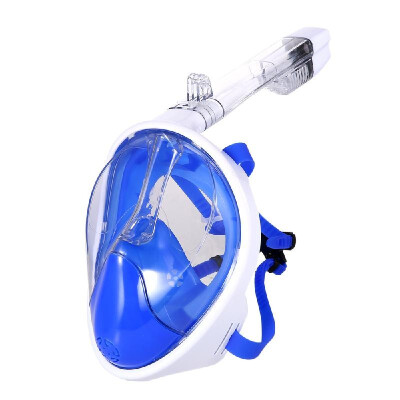 

Full Face Snorkeling Mask Scuba Diving Snorkel Mask Set 180 Degree View Diving Equipment