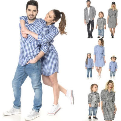 

Family Matching Outfits Father Mother Kids Men Women Child Tops T-Shirt Clothes