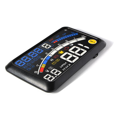 

55in Universal Car HUD Headup Display Digital Speedometer Windshield Projector Auto Driving Parameters Projection Speeding Warnin