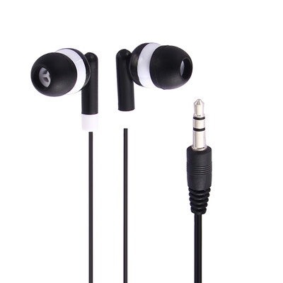 

35mm Black Wired Earbud In-ear Earphone for PDA PSP MP3 Laptop DVD Player