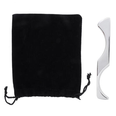 

Greensen Stainless Steel Scraping Board Facial Body Scrapper Plate for Release Pain Relief Guasha Tools