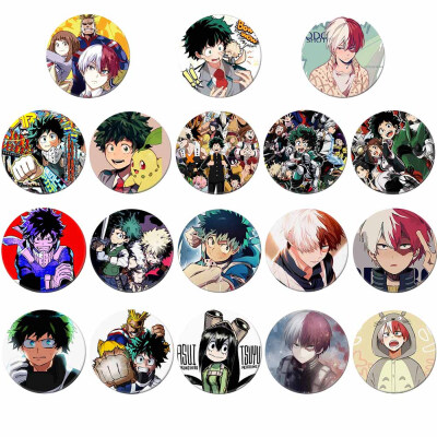 

My Hero Academia Animation Around Cartoon Badge Collectible Badge Brooch Bag Novelty Anime Cartoon Accessories Anime Fans Gift