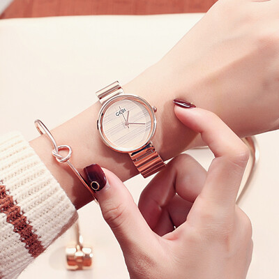 

Gedi female bracelet bracelet watch simple texture female watch