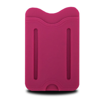 

Mobile phone card case silicone finger card bag