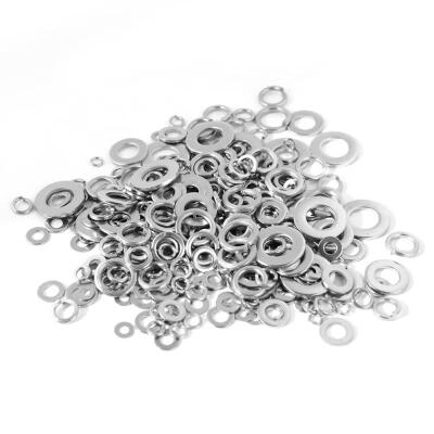 

Greensen 350pcs Stainless Steel Flat Washer Spring Washers Assortment Kit with Box