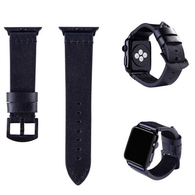 

〖Follure〗Fashion Leather Replacement Watch For Apple Smart Watch Series 123 38mm