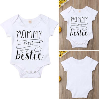 

US Toddler Baby Boys Girls Summer Short Sleeve Romper Jumpsuit Bodysuit Outfits