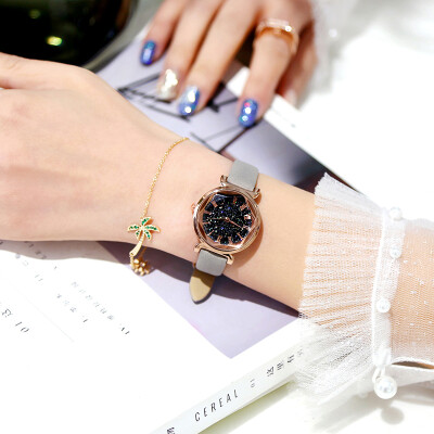 

Ins wind INS with chic wind Korean fashion trend simple star ladies watch students watch quartz watch