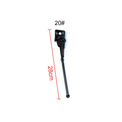 

Iron Children Bike Kickstand Black Kids Bicycle Round Mouth Side Kick Stand