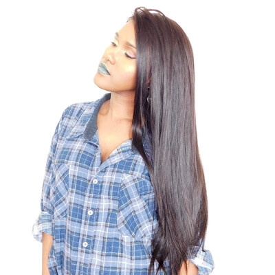 

Dolago Straight Glueless Full Lace Human Hair Wigs For Women 180 Myanmar Lace Wig Pre Plucked With Baby Hair Black