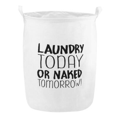 

Portable Canvas Clothes Storage Bag Kids Bedroom Toy Organizer Basket