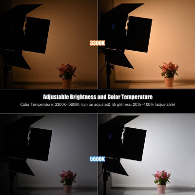 

Viltrox VL-D85T Professional Slim Metal 3300K-5600K Bi-Color LED Video Light Fill Light with Remote Control Adjustable Brightness