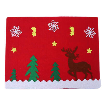 

Christmas Cutlery Forks Knife Tableware Holders Platemat Table Mat Pad