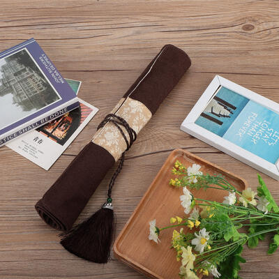 

Greensen Pencil Case Stationery Pen Roll Up Bag Curtain Pencil Bag School Supplies