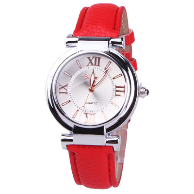 

Geneva student watch exquisite temperament ladies watch fashion belt casual quartz womens watch