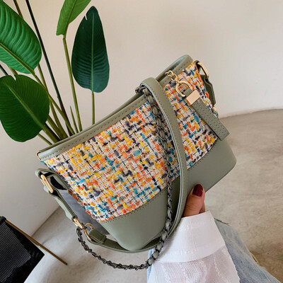 

Qiao Bani 2019 new Korean chic fashion hit color wandering bag shoulder diagonal trend handbags a generation