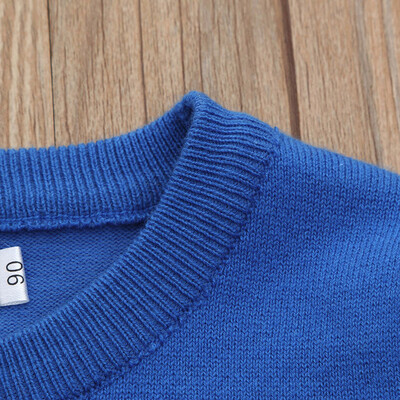

Toddler Kid Boys Girls Clothes Knitted Colorful Solid Sweater Cardigan Tops
