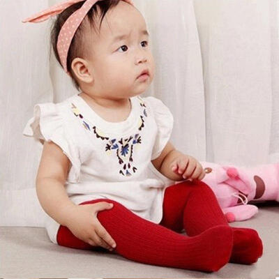 

Baby Kids Girls Soft Cotton Warm Tights Socks Stockings Pants Hosiery Pantyhose