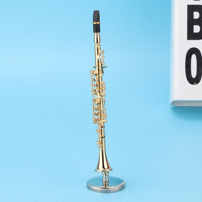 

Greensen Mini Soprano Saxophneo Model Musical Instrument Model Musical Gifts Home Decor Ornaments