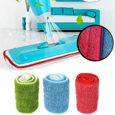 

〖Follure〗3pcs Replacement Microfiber Washable Spray Mop Dust Mop Household Mop Head Clean
