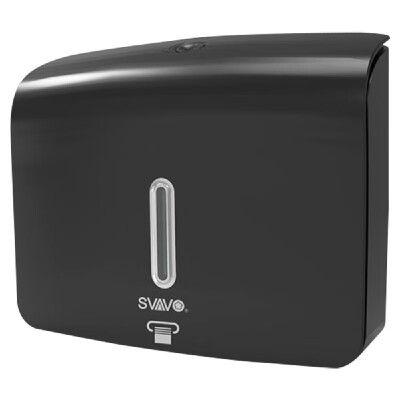 

SVAVO Paper Towel Dispenser Wall Mounted Paper Towel Holder Dispenser Bathroom Toilet Tissue Dispenser Kitchen Paper Towel Dispens