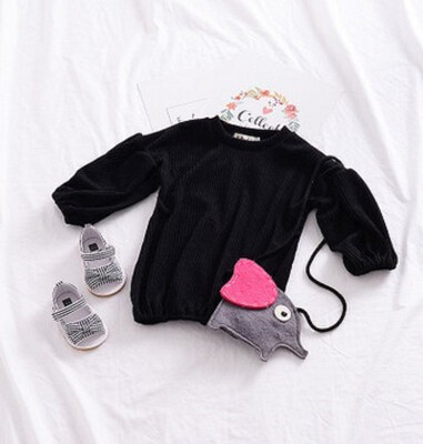 

1-6T Toddler Kid Girl Long Sleeve Warm Sweater Sweatshirt Top Pullover Blouse