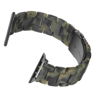 

Breathable Resin Watchband Bracelet Strap for iWatch Series 1 2 3 38mm