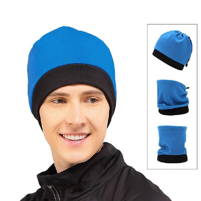 

Outdoor Sport Multifunctional Windproof Winter Fleece Neck Gaiter Warmer Scarf Beanie Hat Face Mask Skiing Cycling Snowboarding fo