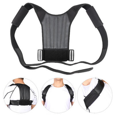 

Greensen Adults Children Adjustable Posture Corrector Back Support Shoulder Back Brace Belt
